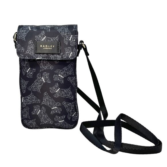 RADLEY LONDON Handbags - Radley London Holly Avenue Calligraphy Responsible Medium Nylon Phone Crossbody